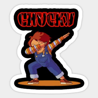 Chucky t-shirt Sticker